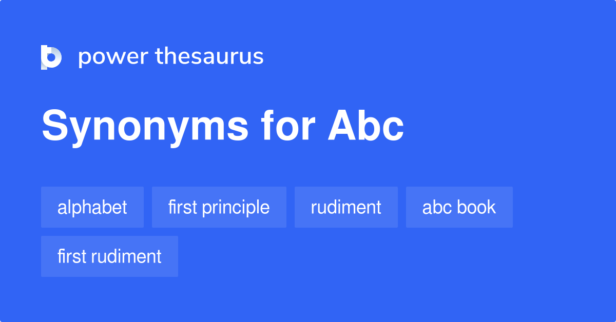 abcthesaurus.com - ABC Thesaurus - Synonyms and A - ABC Thesaurus