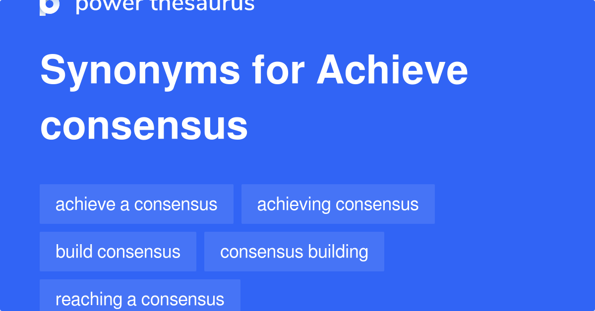 Achieve Desired Results Synonyms