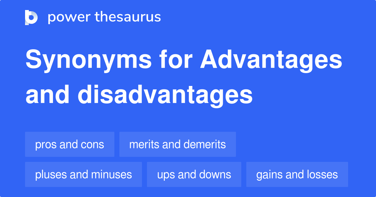 advantages of