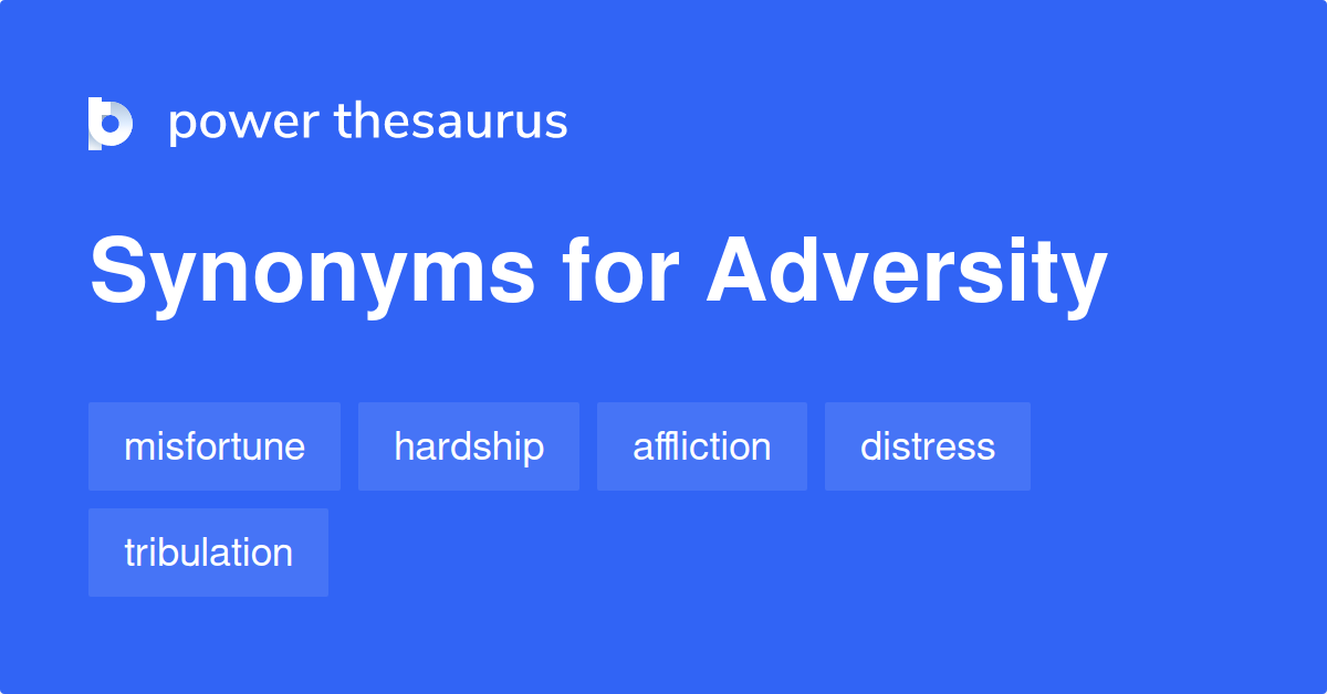 Synonyms For Overcome Adversity