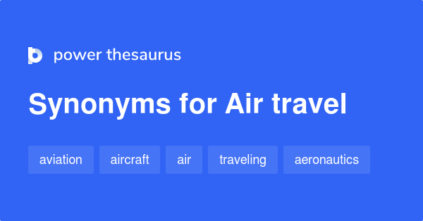 the air travel synonym
