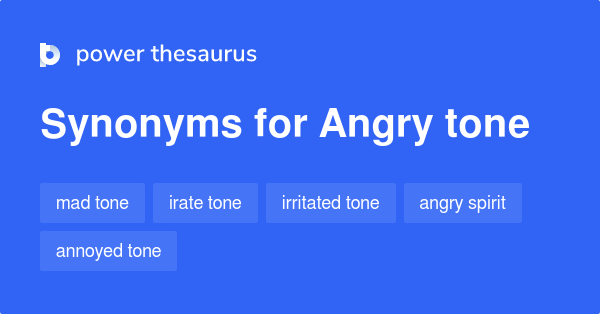 What Is The Synonyms Of Angry Look