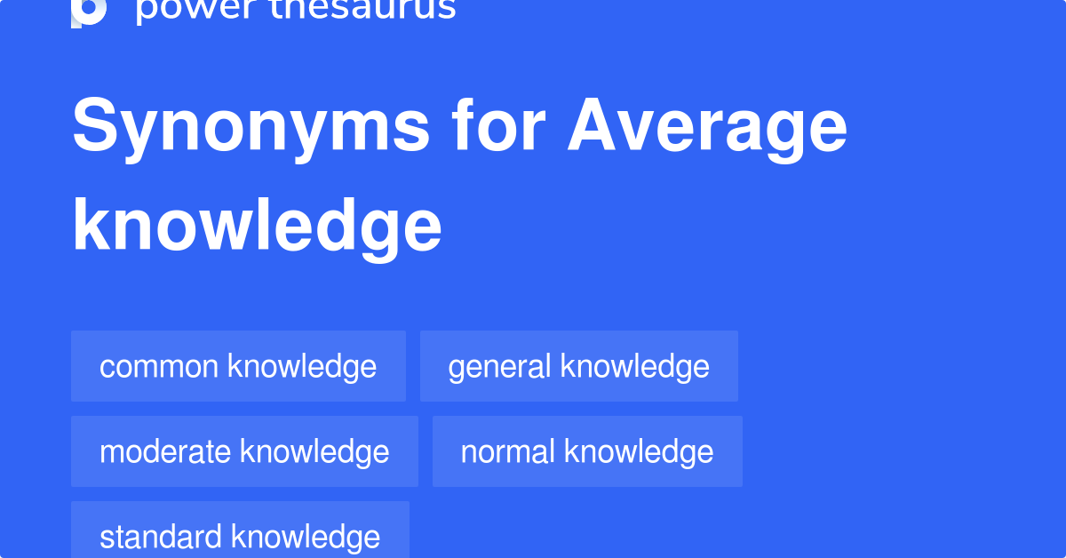 Average Synonyms And Antonyms