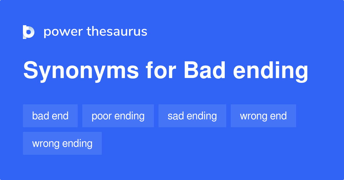 7 Words for Bad Endings and Rough Situations