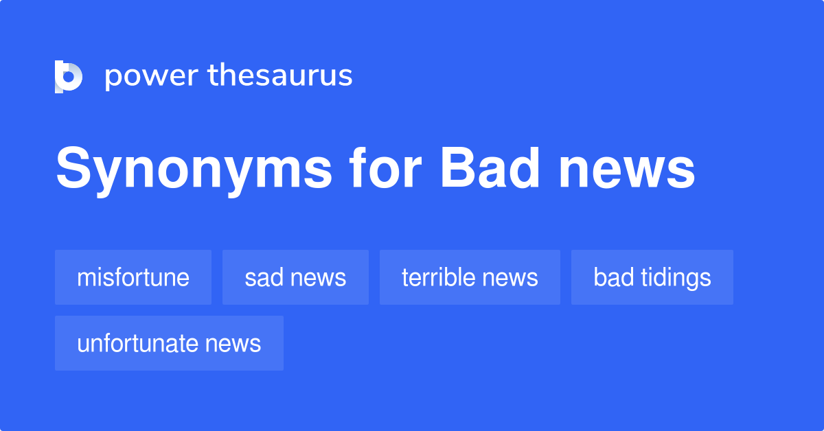 A Good News Synonyms