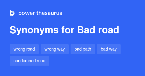 Road Synonyms In English