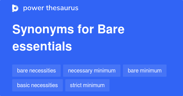 bare-essentials-synonyms-376-words-and-phrases-for-bare-essentials