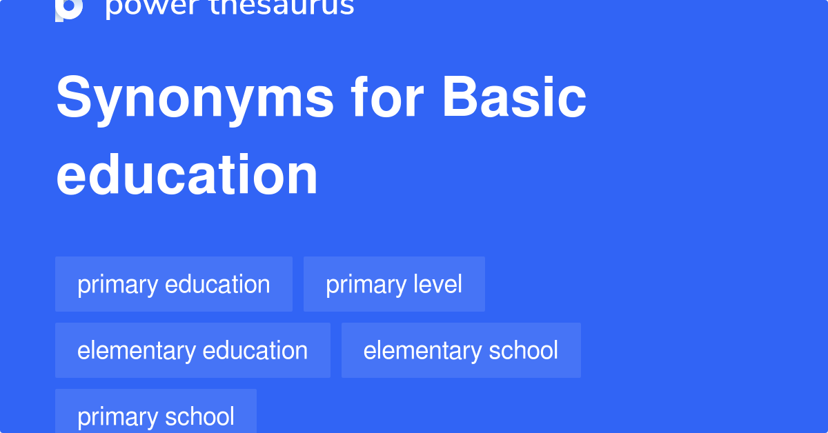 course synonyms education