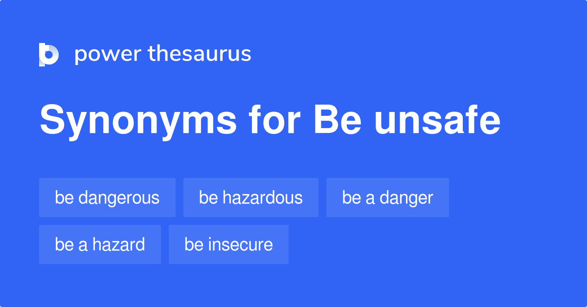 Unsafe Synonym Slang