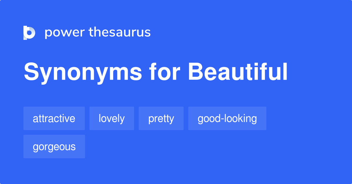 8, Beautiful Synonyms, Synonyms of Beautiful