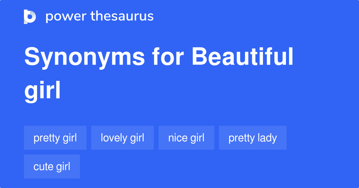 synonyms of beautiful for girl