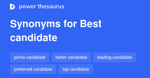 Firsts and lasts elements of the sorted list of synonym candidates