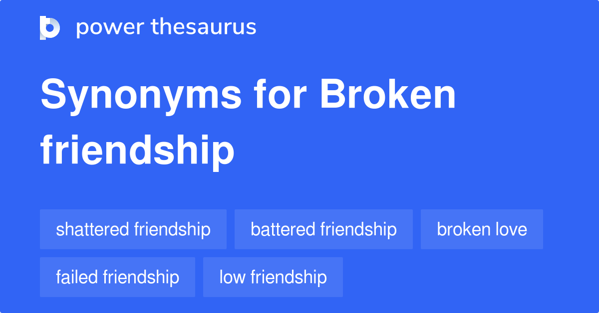 broken friendship