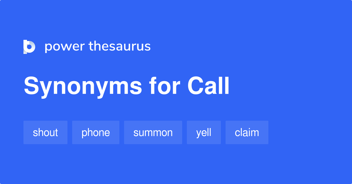 i ll give you a call synonyms