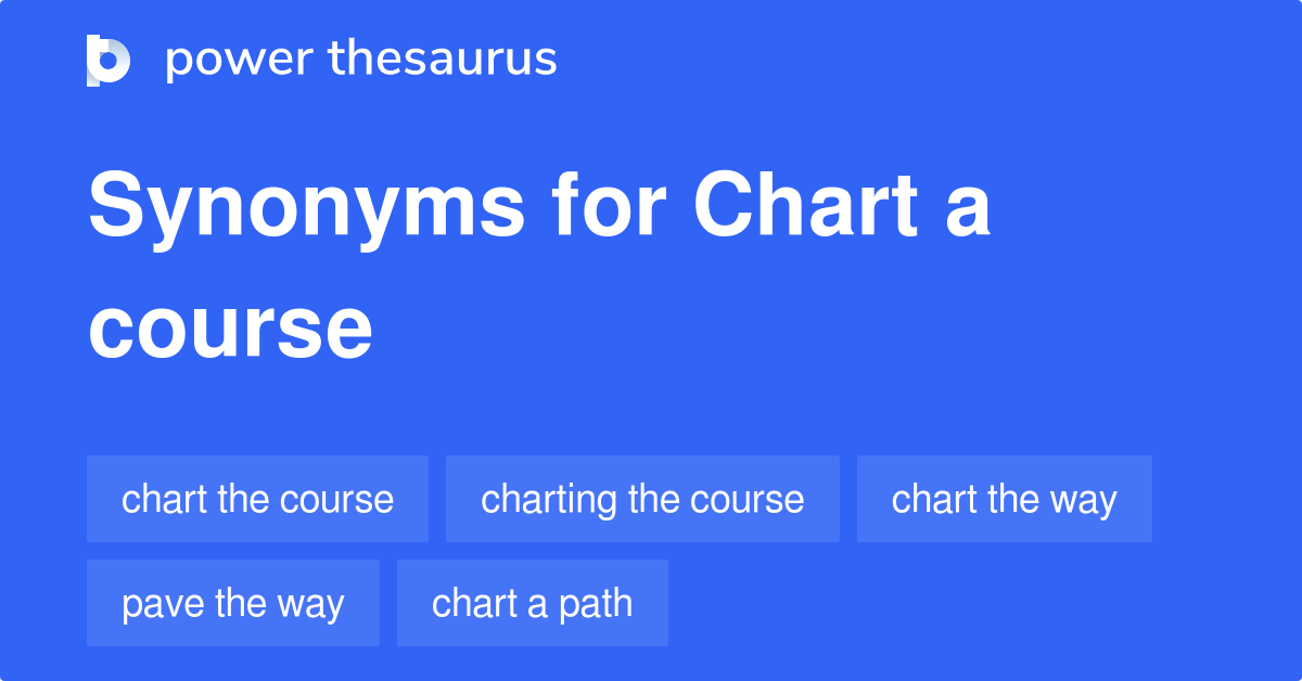 Chart A Course synonyms 165 Words and Phrases for Chart A Course