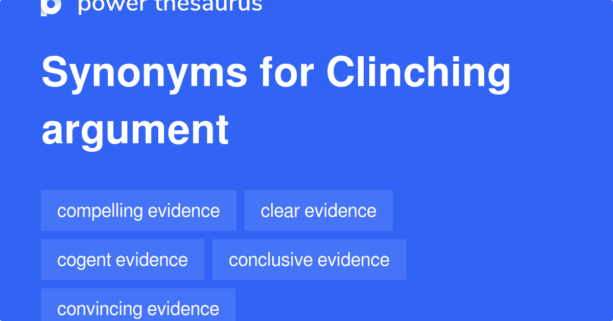 Sentences with Clinch, Clinch in a Sentence in English, Sentences