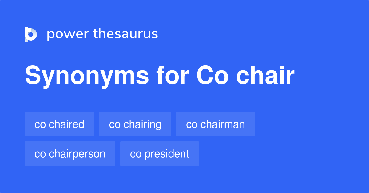 24 Simple Co chair synonym for Trend 2021