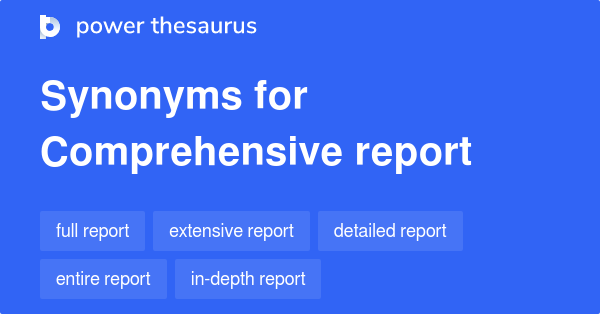 report synonym resume