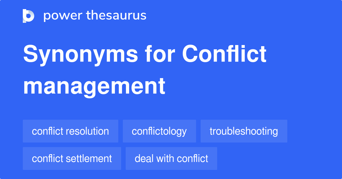 Synonyms Of Violent Conflict