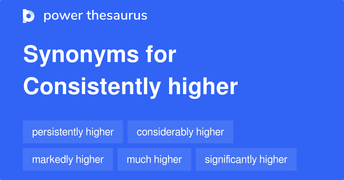 Higher Synonym Slang