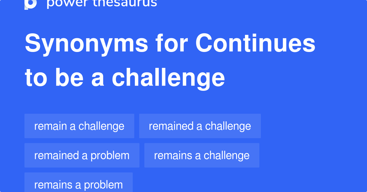 Strong Challenge Synonyms