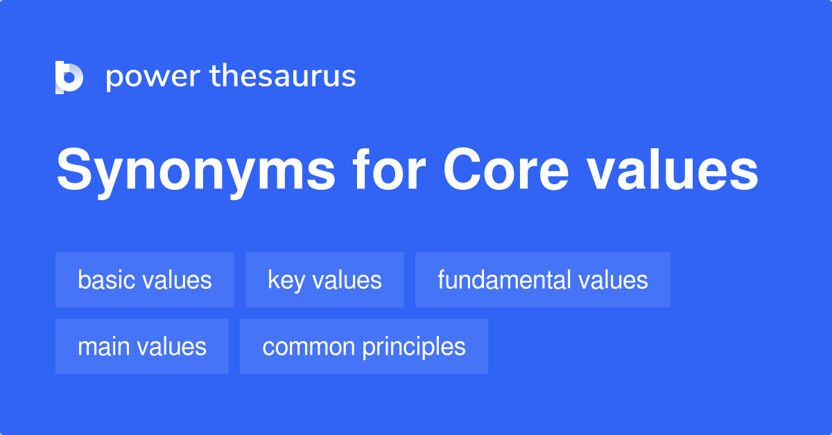 Fundamental Values Antonyms