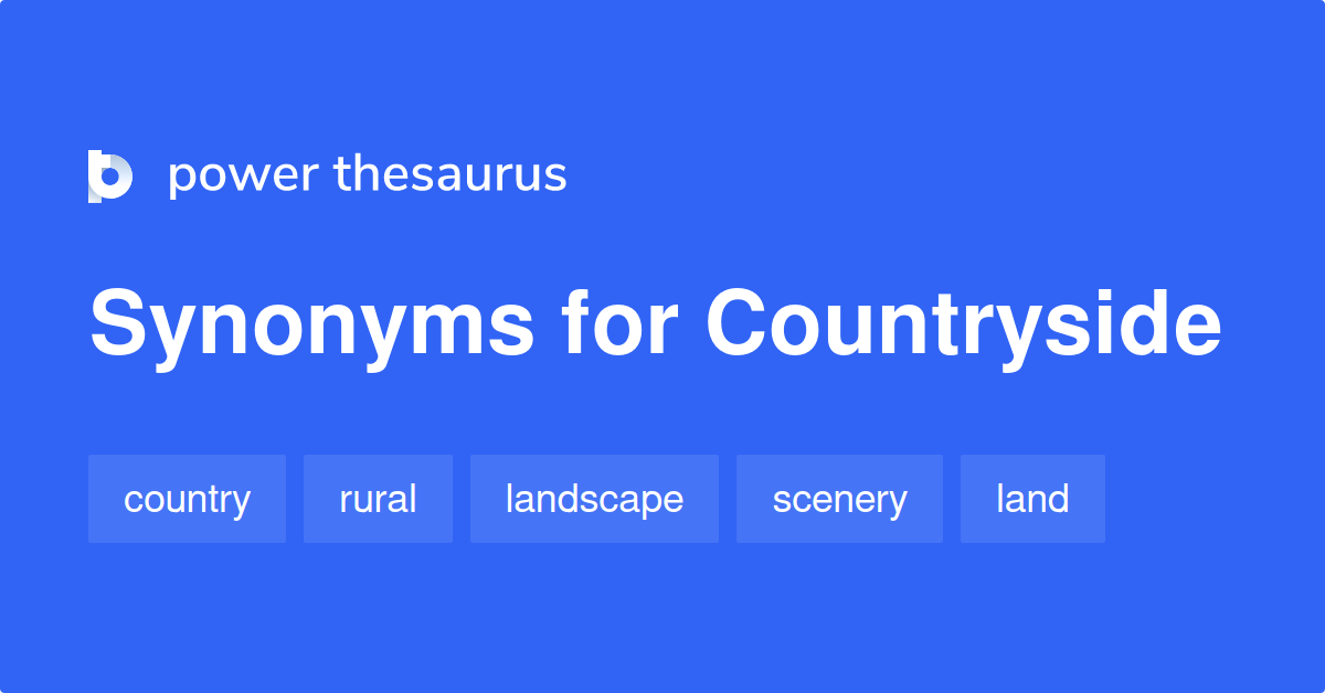 synonyms of countryside