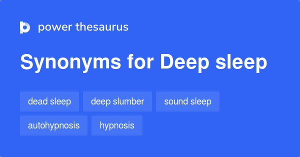 Sleep Synonyms In English