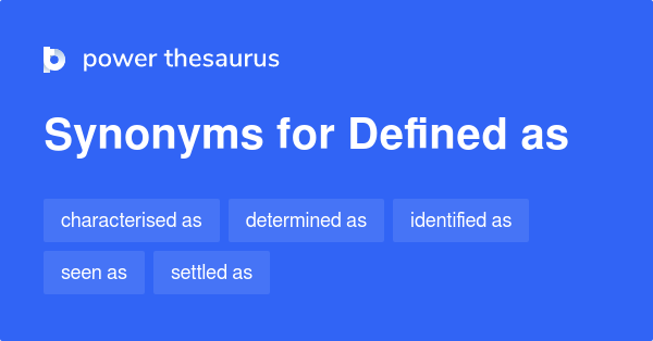 accounted for synonym