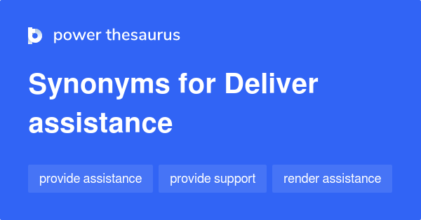 deliver synonym
