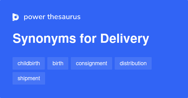 Delivery Time Synonyms