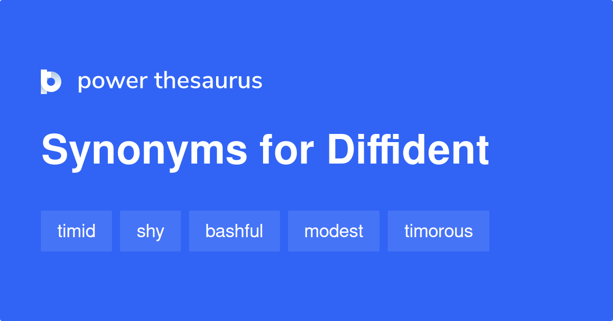 Diffident Synonyms 929 Words And Phrases For Diffident