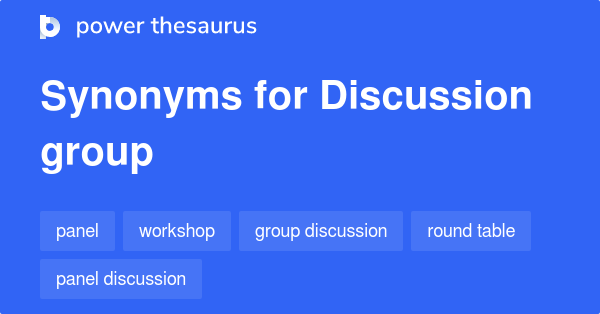 Discussion Group Synonyms