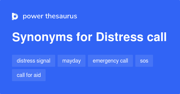 What Are The Other Words For Distress