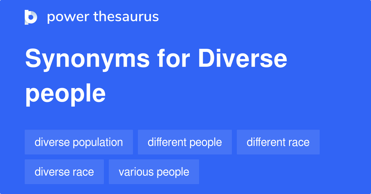 Diverse Definition Synonyms