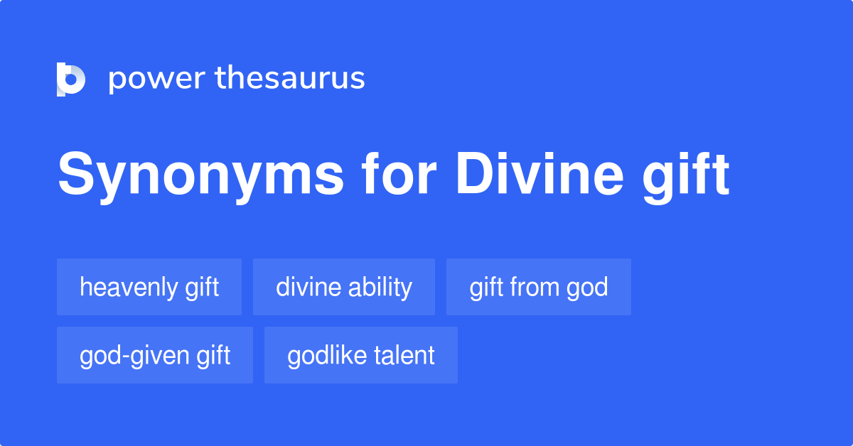 divine gift synonyms 2