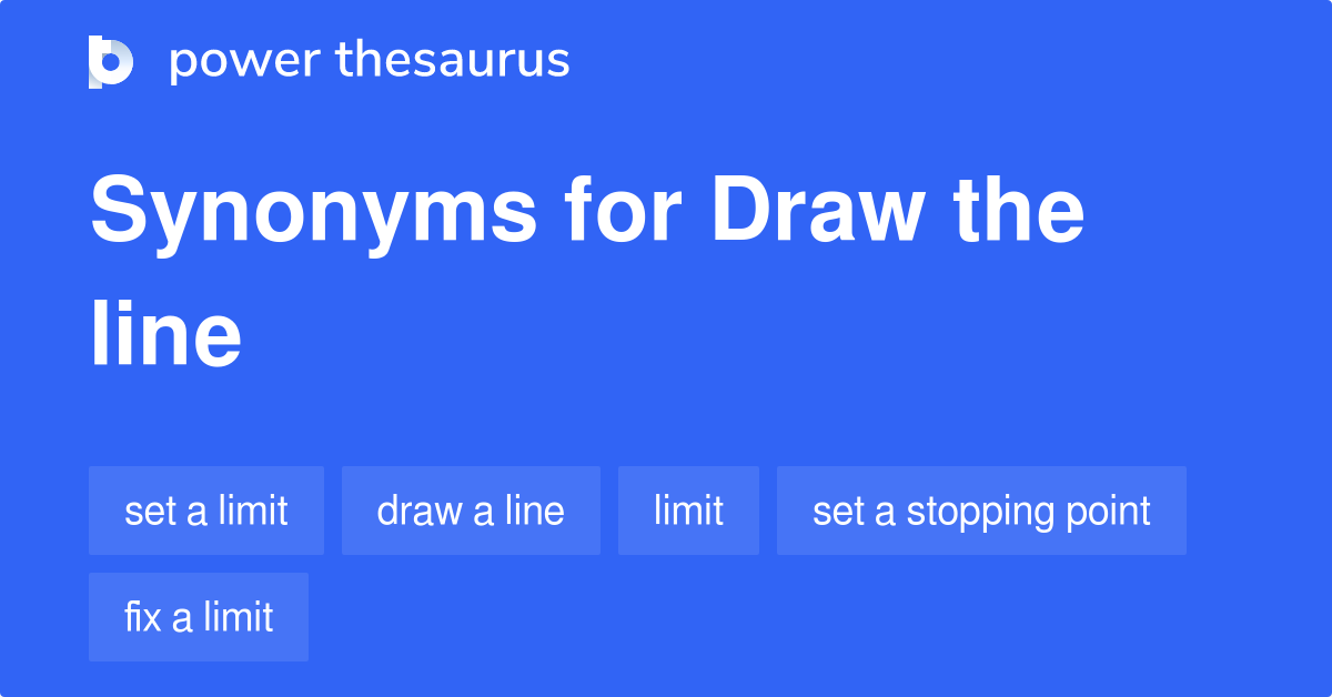 3 Idioms About Draw The Line