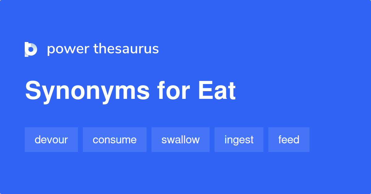 What Is A Synonym For Eating Out