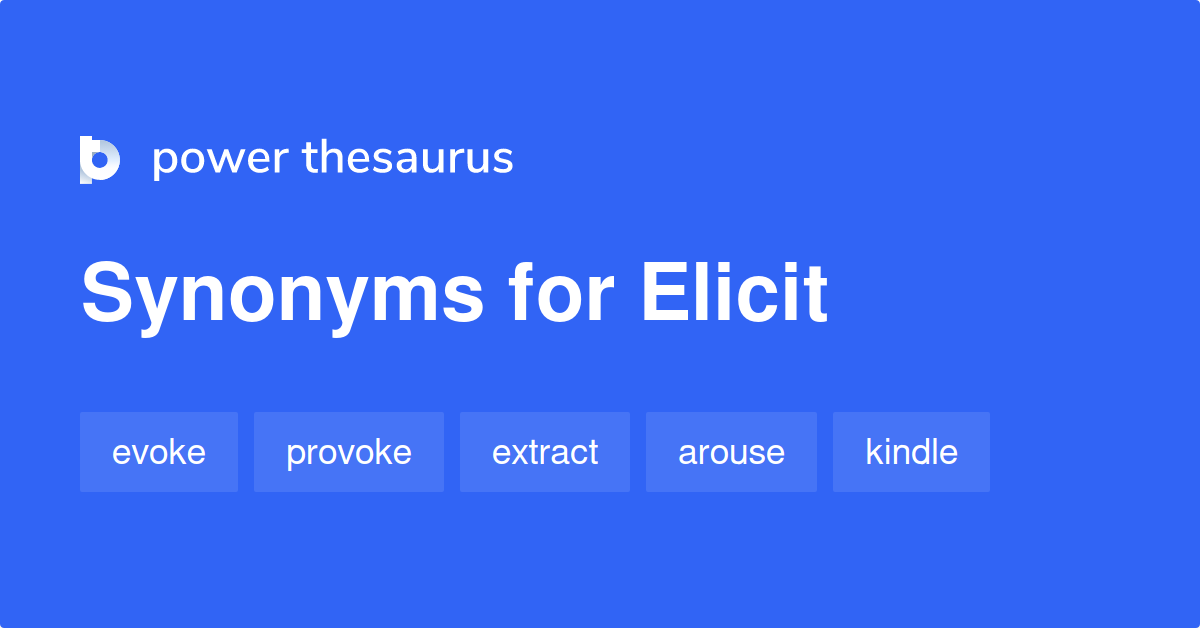 Elicit Example Synonym