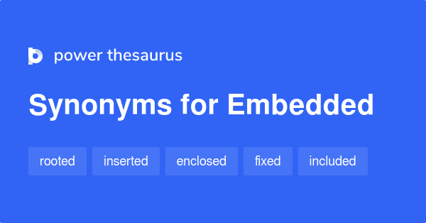 Embedded Synonym