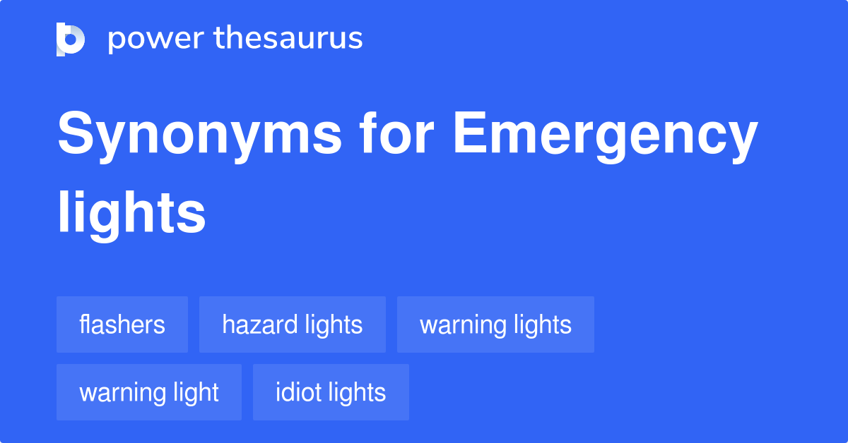 Best Synonyms For Emergency