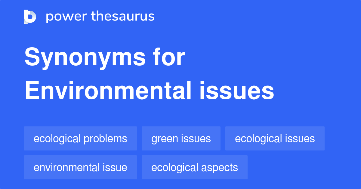 What Is The Synonyms Of Environmental Destruction