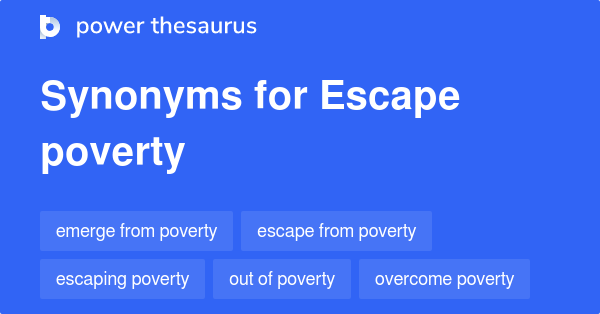 an escape synonym