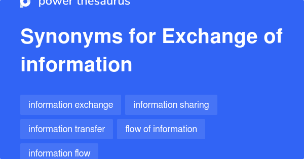 exchange-of-information-synonyms-159-words-and-phrases-for-exchange