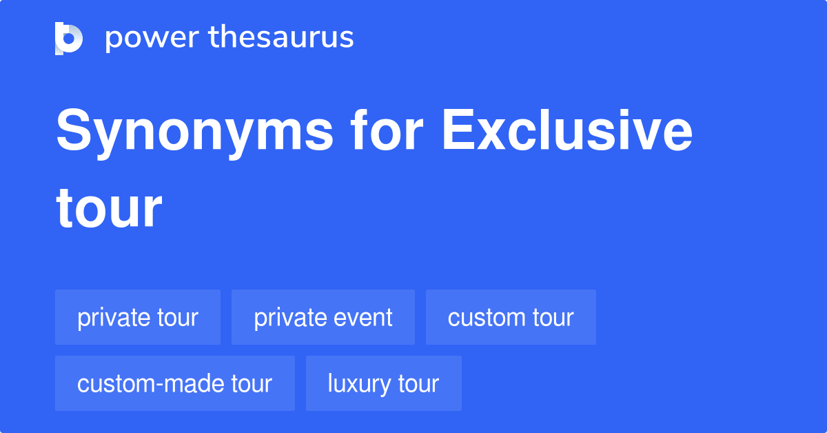 tour meaning synonyms