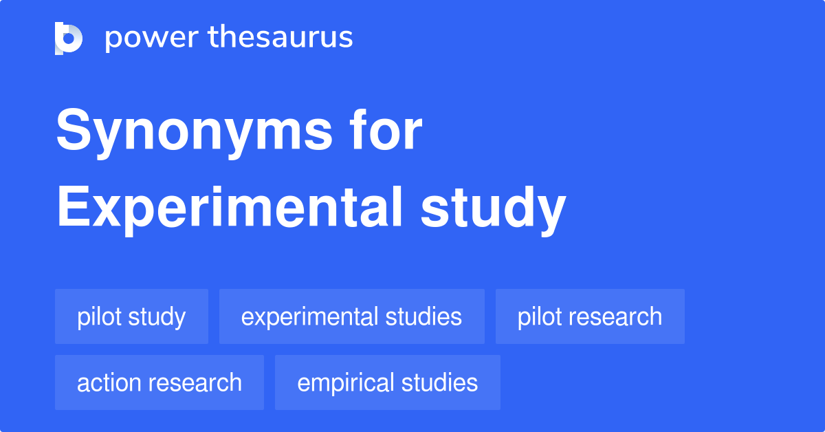 synonym for experimental subject