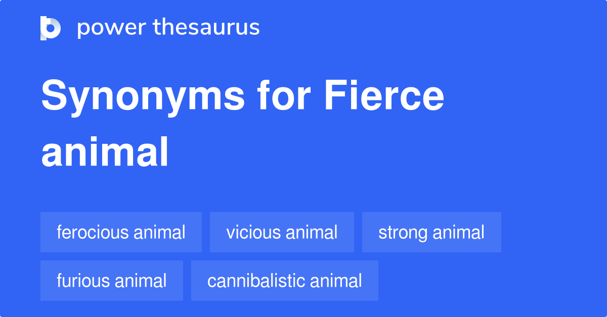 Fierce Meaning Synonyms Slang