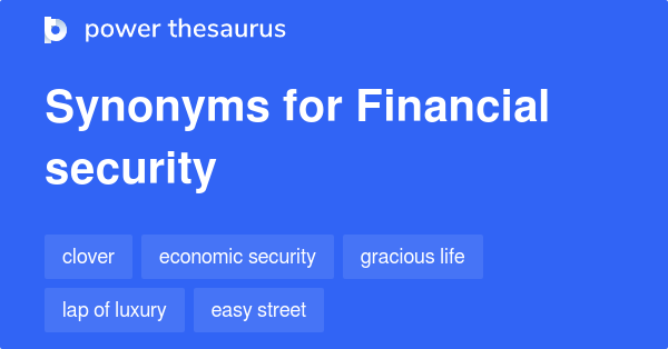 financial safe synonym