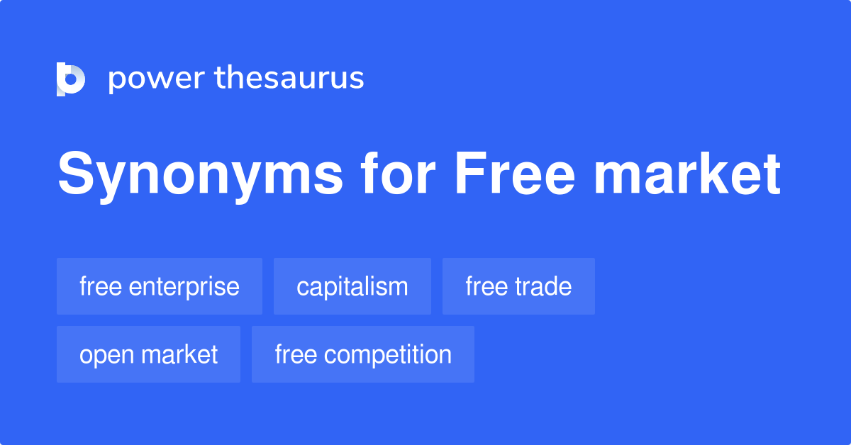 Free Market Synonyms