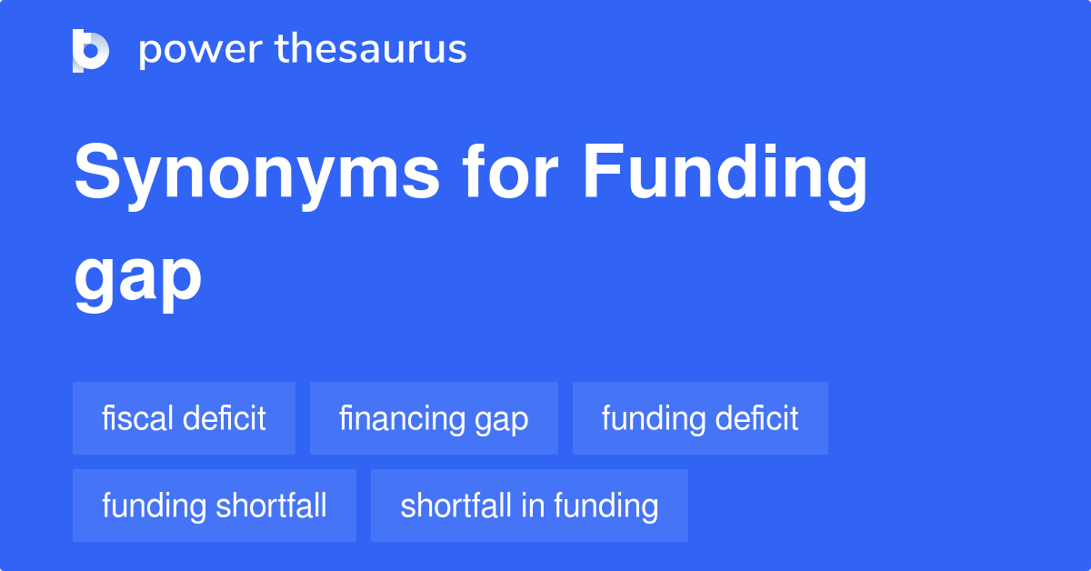 What Is Synonyms Of Funding